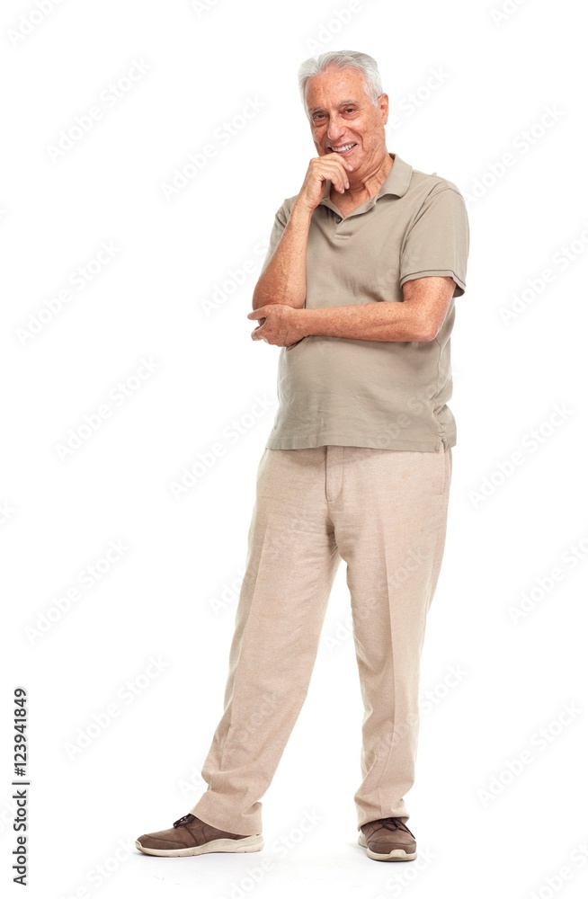 Senior man. Senior man.