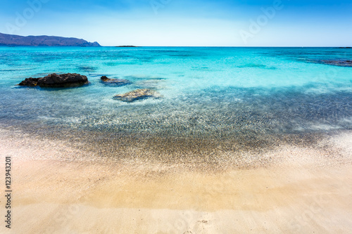 Elafonissi beach. Crete. Greece.