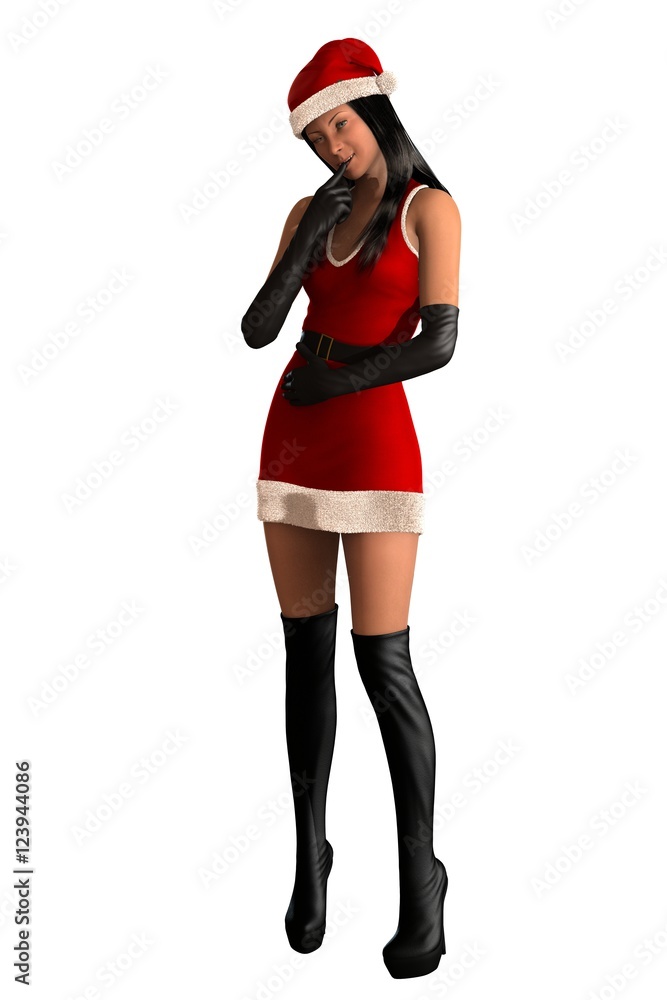 beautiful sexy girl wearing santa claus clothes beautiful sexy girl wearing santa claus clothes