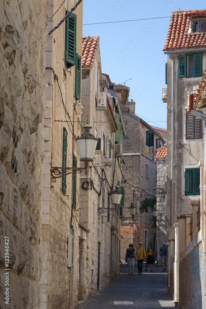 Alley in Split , Croatia