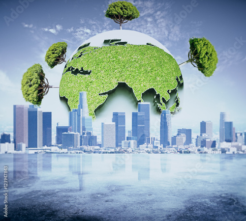 Eco business concept