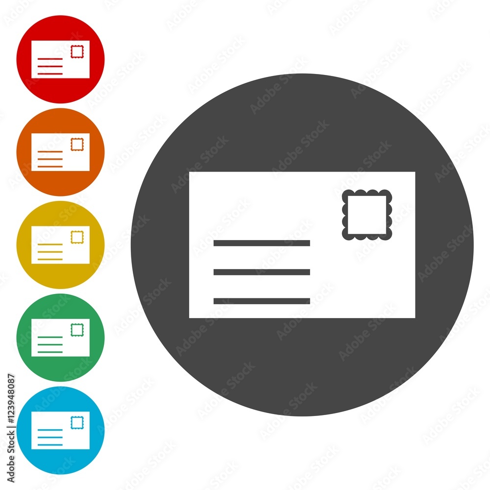 Email web flat design circle icon.Mail icon. Envelope symbol. Message sign. Email web flat design circle icon.Mail icon. Envelope symbol. Message sign.