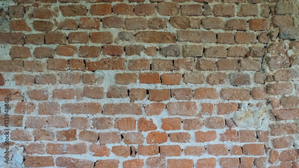 Fototapeta premium Tło starego rocznika mur ceglany dzień
