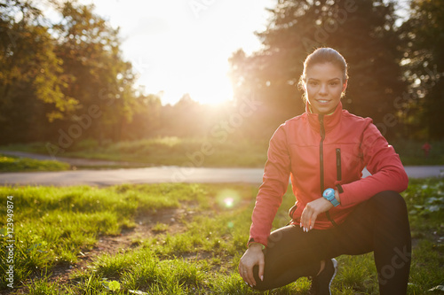Obraz na plátně In the morning sunlight
