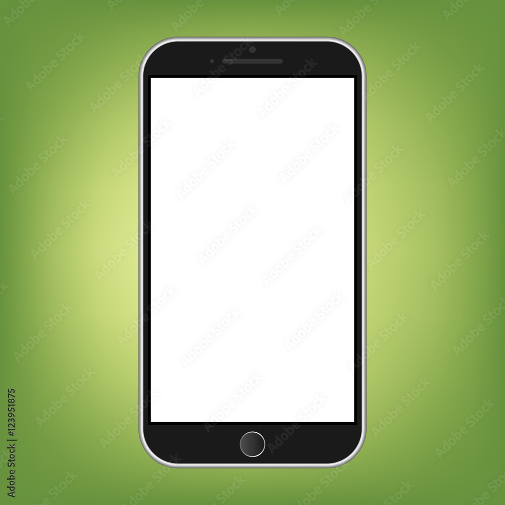 Modern smart phone vector Modern smart phone vector