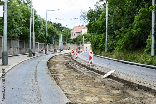 Repair and reconstruction of asphalt road