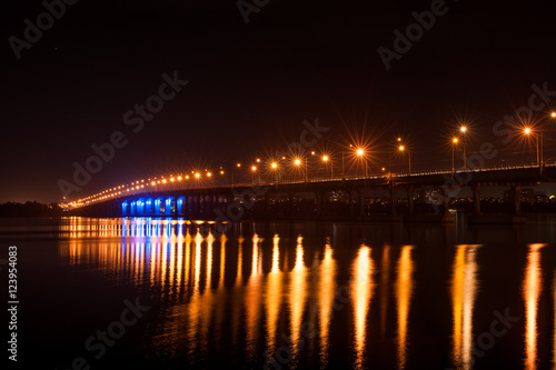 beautiful bridge at night © masyuk1989
