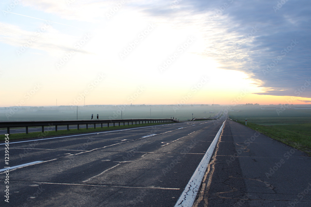 Fototapeta premium дорога