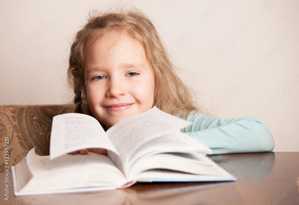 Girl doing homework Girl doing homework