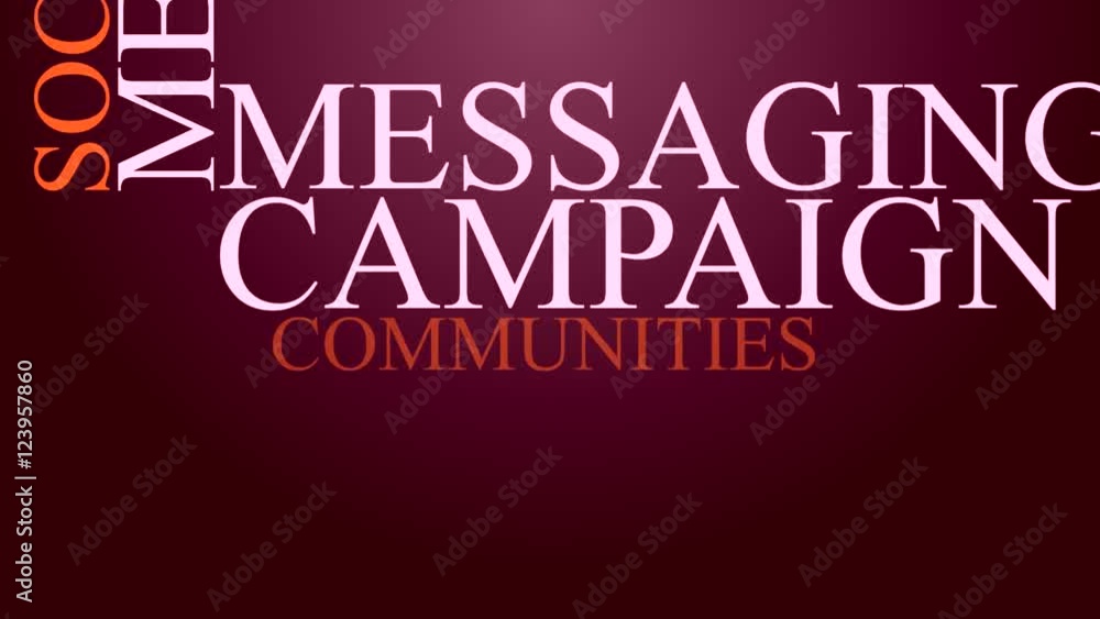 Social media Kinetic Typography Text animation Social media Kinetic Typography Text animation