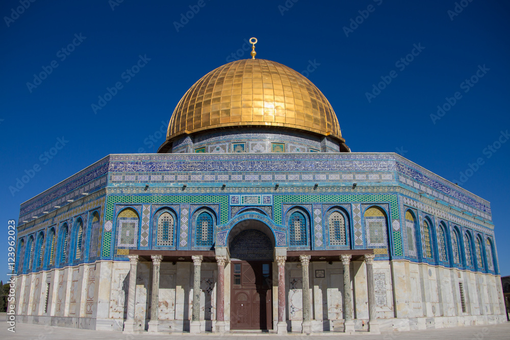 Dome of the rock, israel, jerusalem