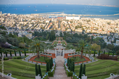 The Bahai Gardens, Haifa, Israel