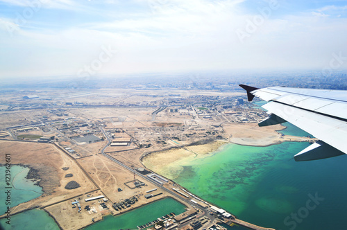 view from the plane