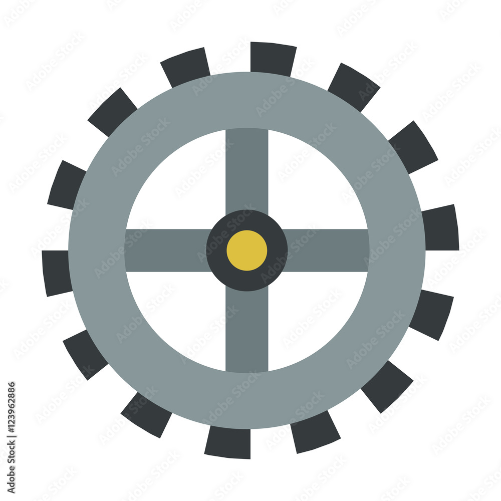 Obraz premium Vector gears icon