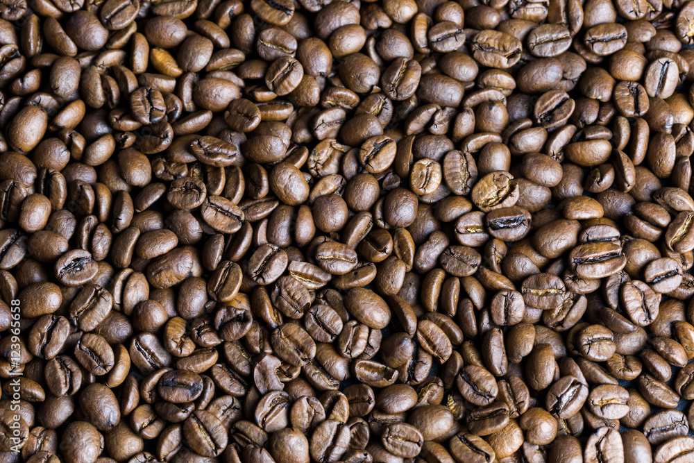 Coffee beans background Coffee beans background