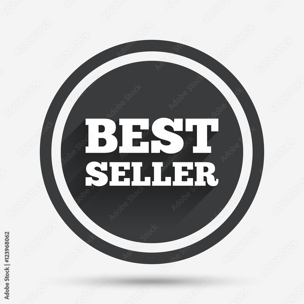 Best seller sign icon. Best seller award symbol. Best seller sign icon. Best seller award symbol.