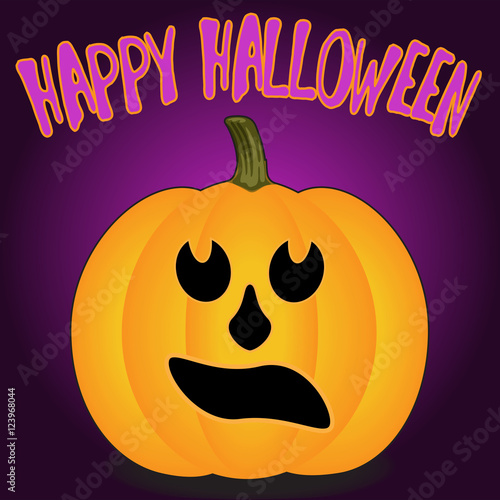 Happy Halloween - Goofy Jack O' Lantern