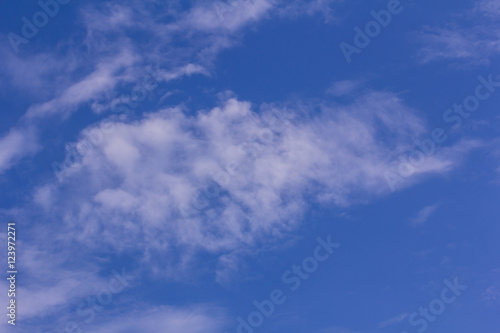 Clouds with blue sky texture and background