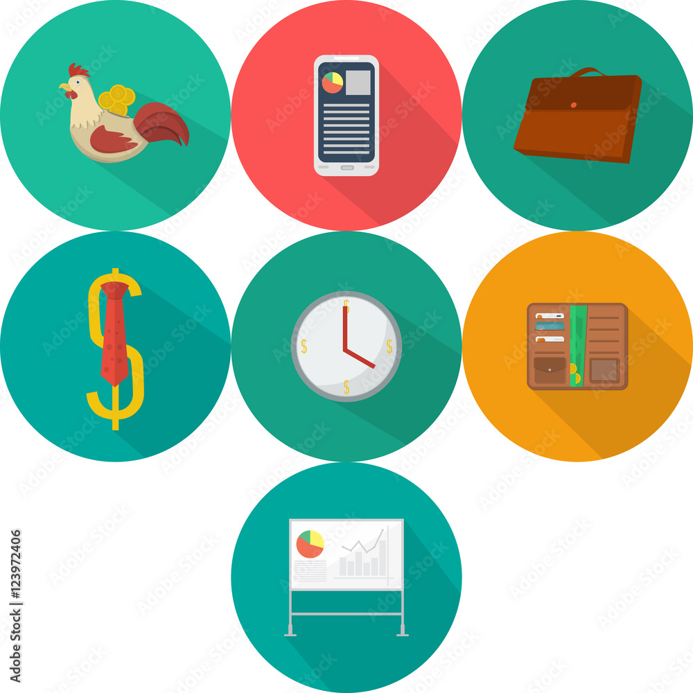 Set of great flat icons with style long shadow icon and use for Business, Marketing and much more. Set of great flat icons with style long shadow icon and use for Business, Marketing and much more.