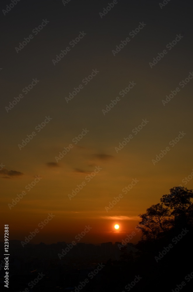 Fototapeta premium 일몰