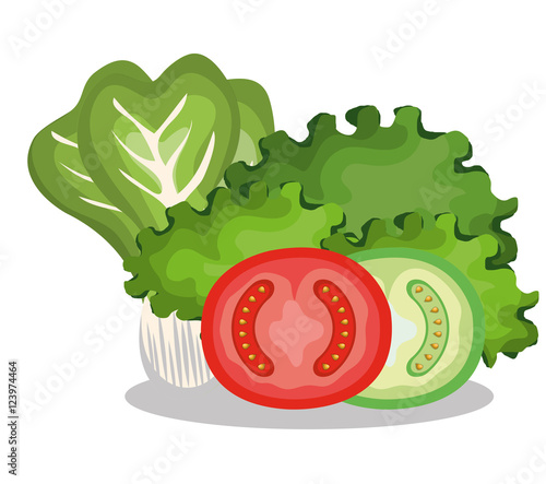 set nutritive food isolated icons vector illustration design
