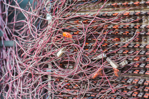 messy cables
