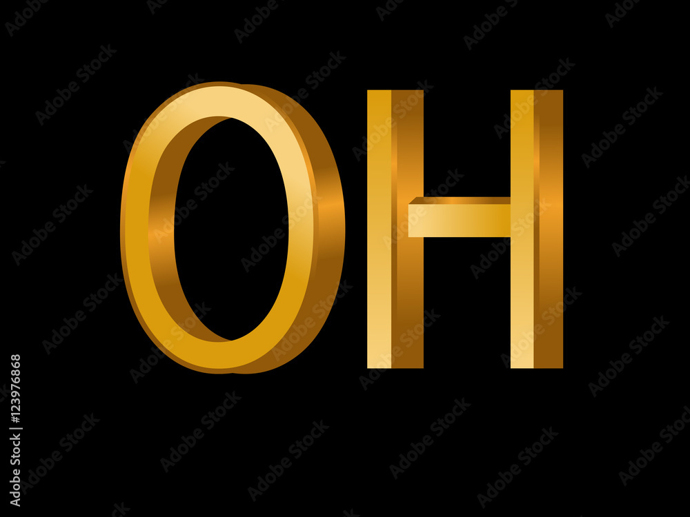 OH Initial Logo for your startup venture OH Initial Logo for your startup venture