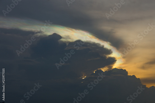 Cloud iridescence