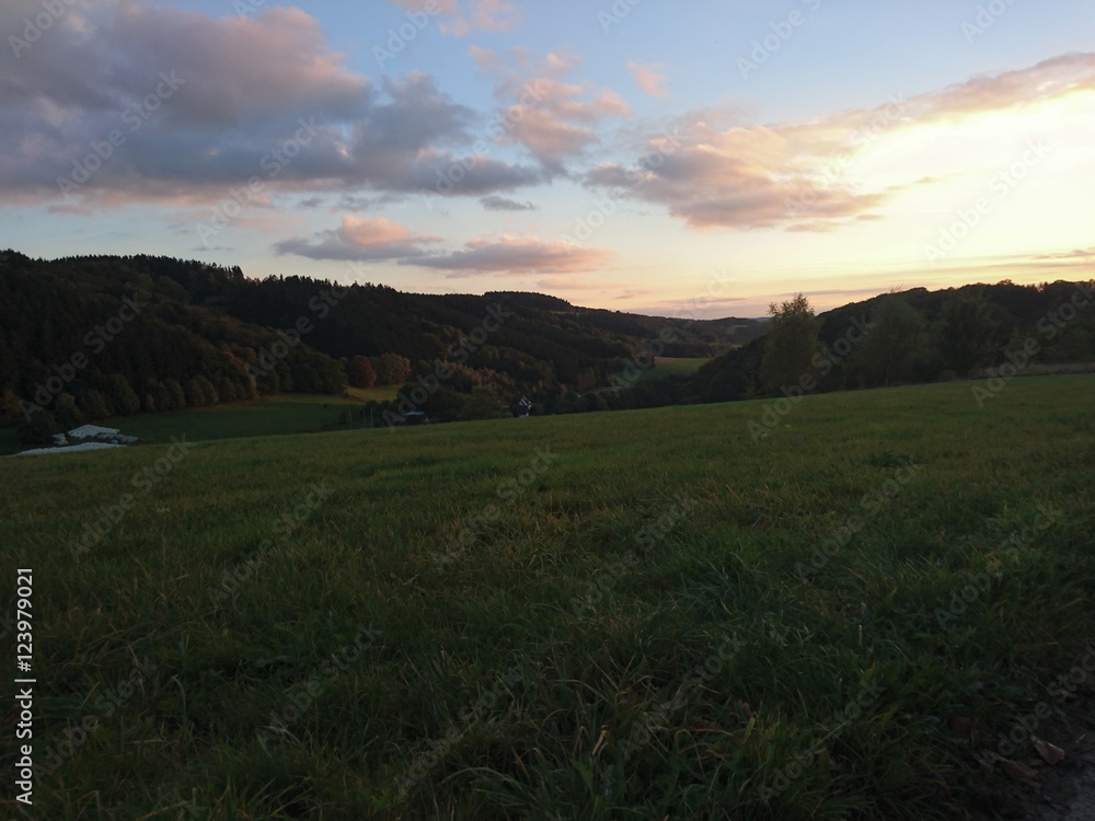 Sonnenuntergang Deutschland