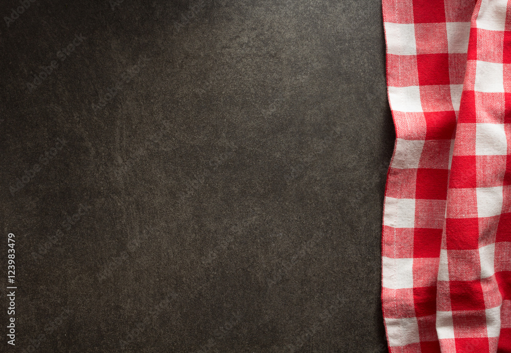 napkin on dark napkin on dark