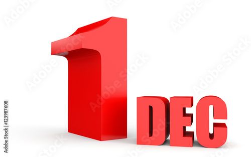 Free Download December 1. Text on white background. - GFXLoad