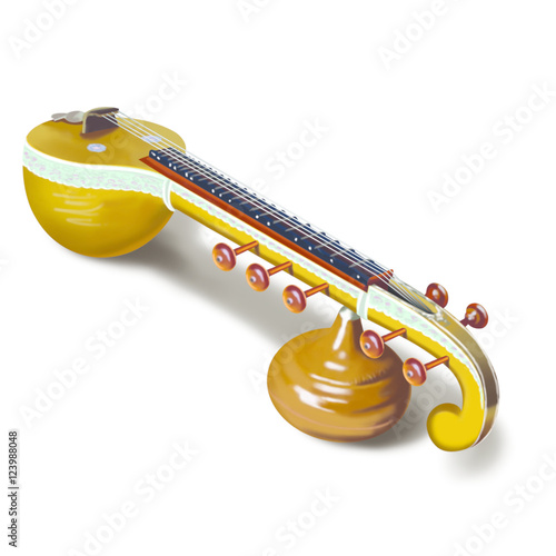 Obraz na płótnie Sitar