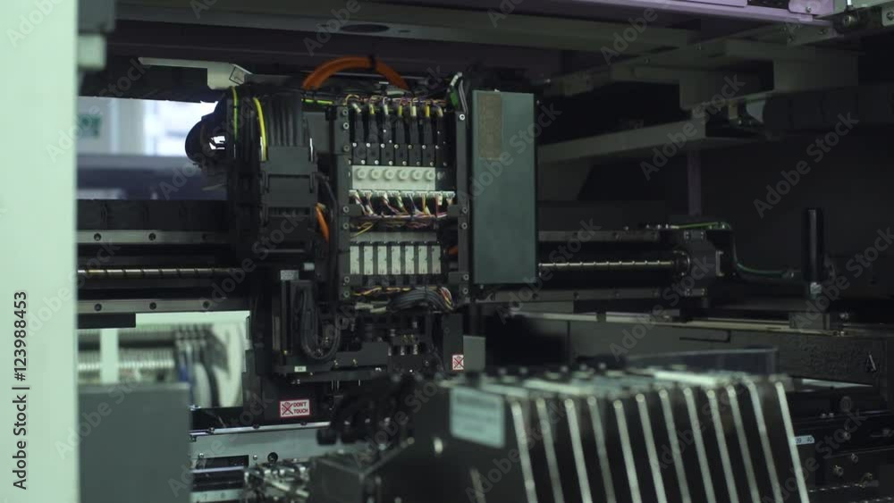 Automated Electronics Parts Manufacturing Line Automated Electronics Parts Manufacturing Line