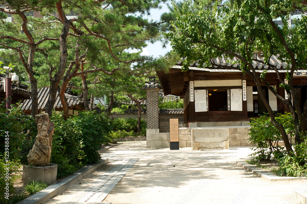 Fototapeta premium Unhyeongung palace in Seoul Korea