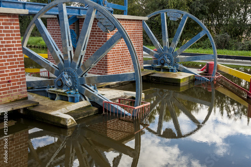 Fototapeta Naklejka Na Ścianę i Meble -  Historic canal near Elblag. Jelenie ramp.