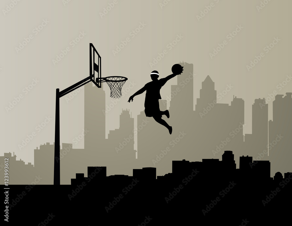 Fototapeta premium basketball player