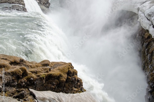 Gullfoss der  GoldeneFall 