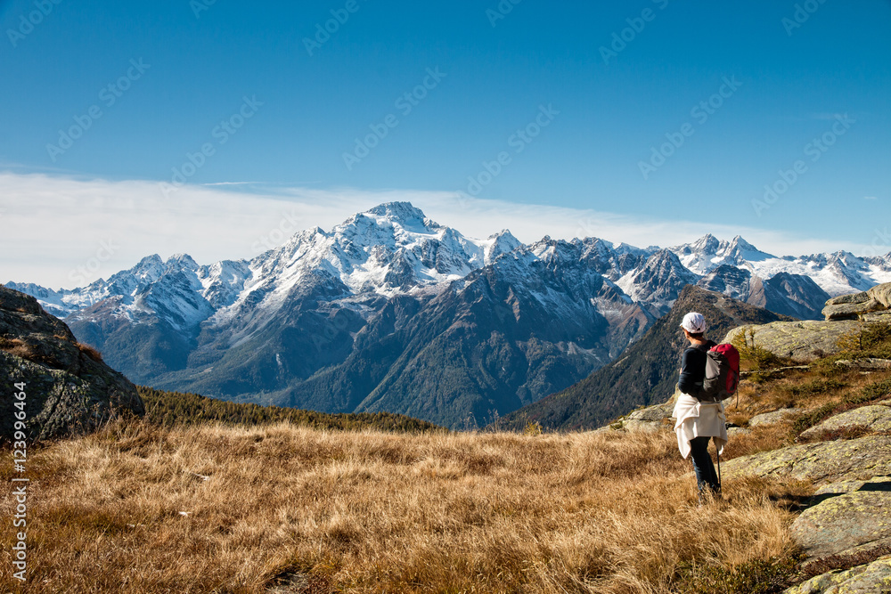 Trekking in alta montagna - Valmalenco_ Italy
