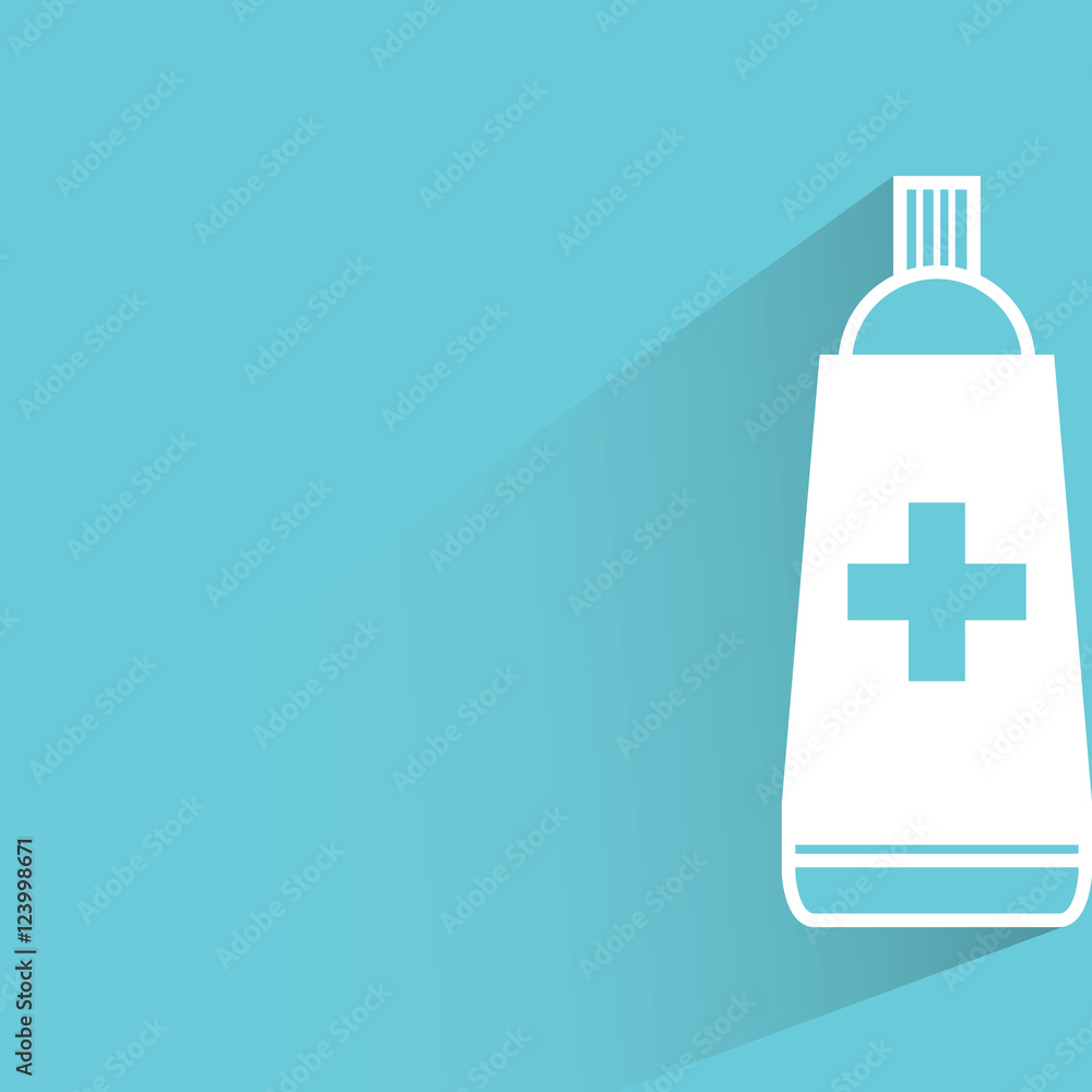 Obraz premium medicine, toothpaste