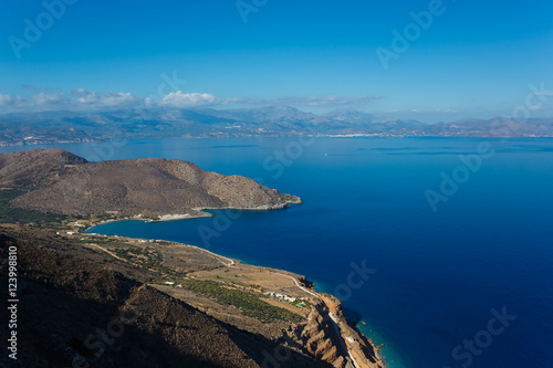 Landscape of Crete, Greece © castenoid