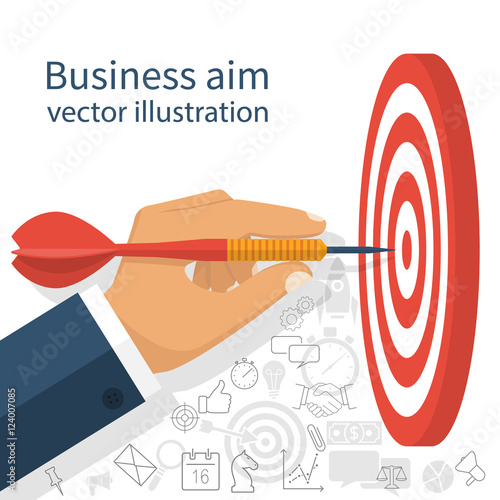 Business achievement concept