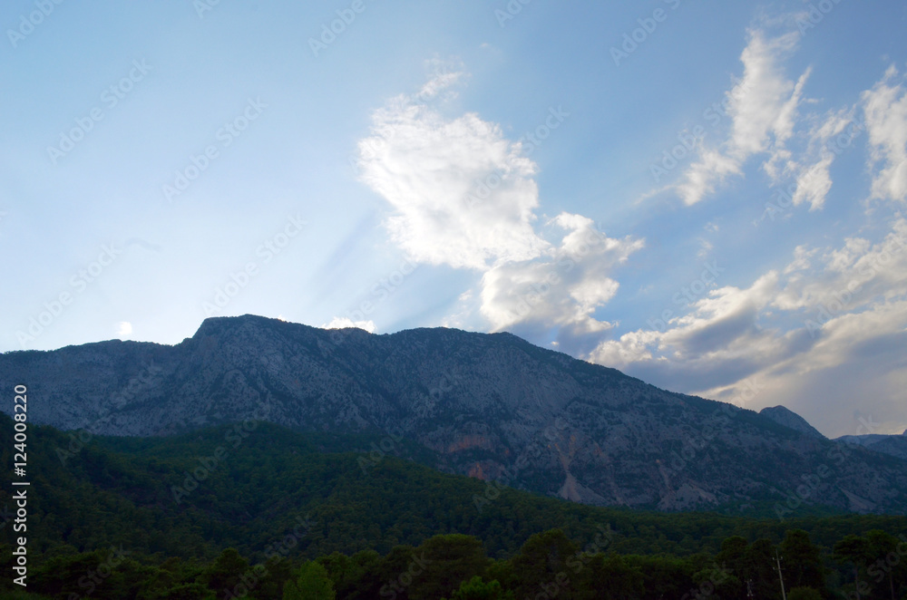 Naklejka premium Mountains in Turkey