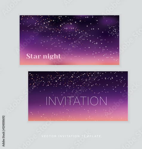 night stars space backgroun...