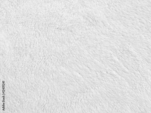 White Towel Fabric Texture