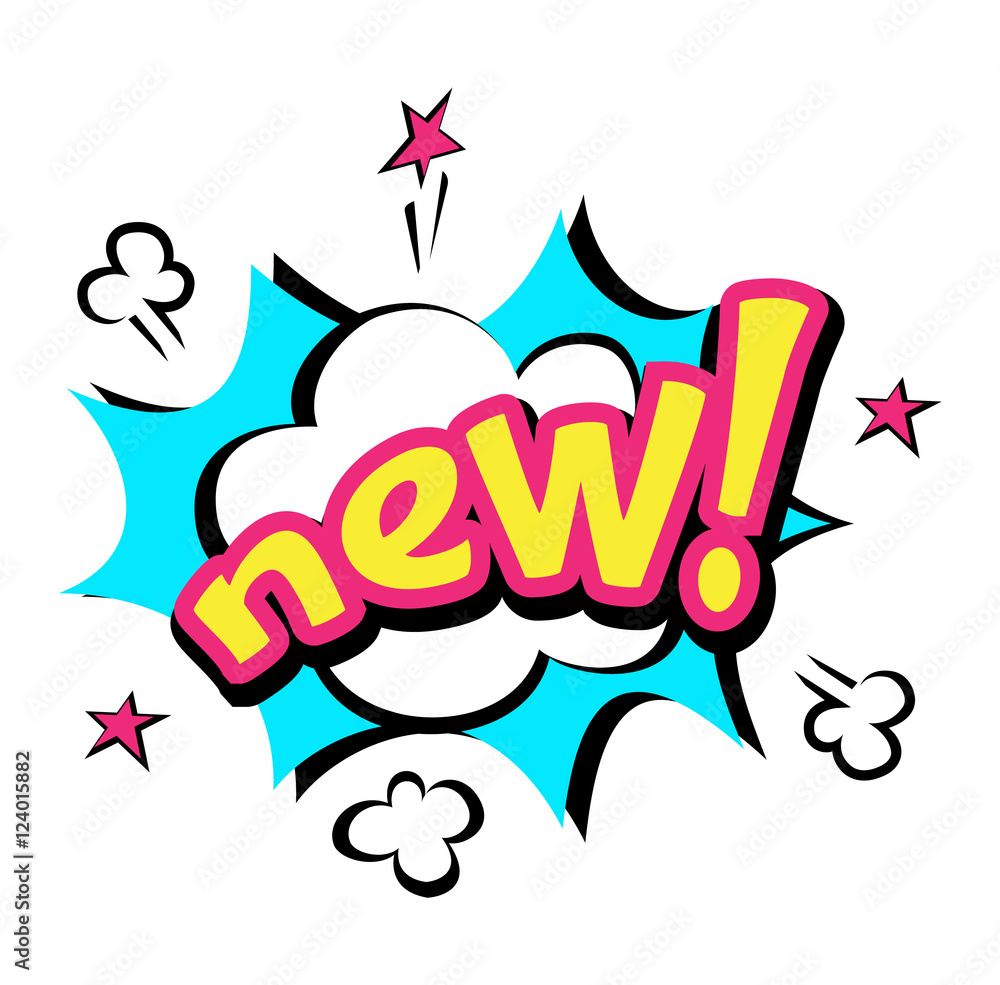 Popart comic speech bubble boom effects vector. Popart comic speech bubble boom effects vector.