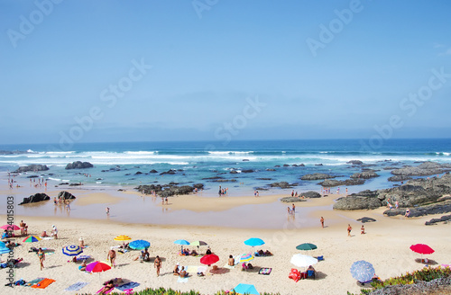 almograve beach, costa vicentina, Portugal photo