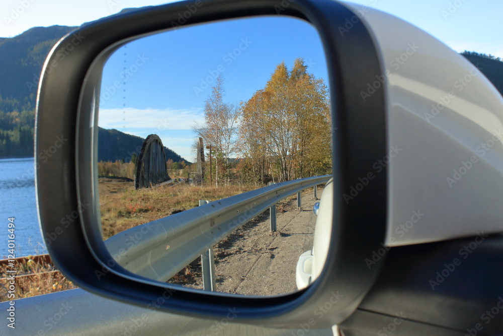 Railway Bridge In the Mirror