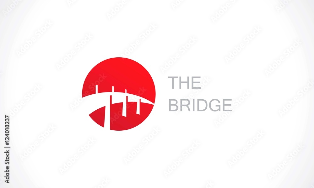 Bridge company logo Stock Vector Adobe Stock