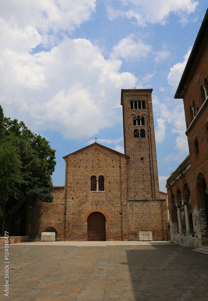 church dedicated to St. Francis of Assisi in Ravenna in Italy Ce
