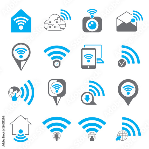 network and wifi icons